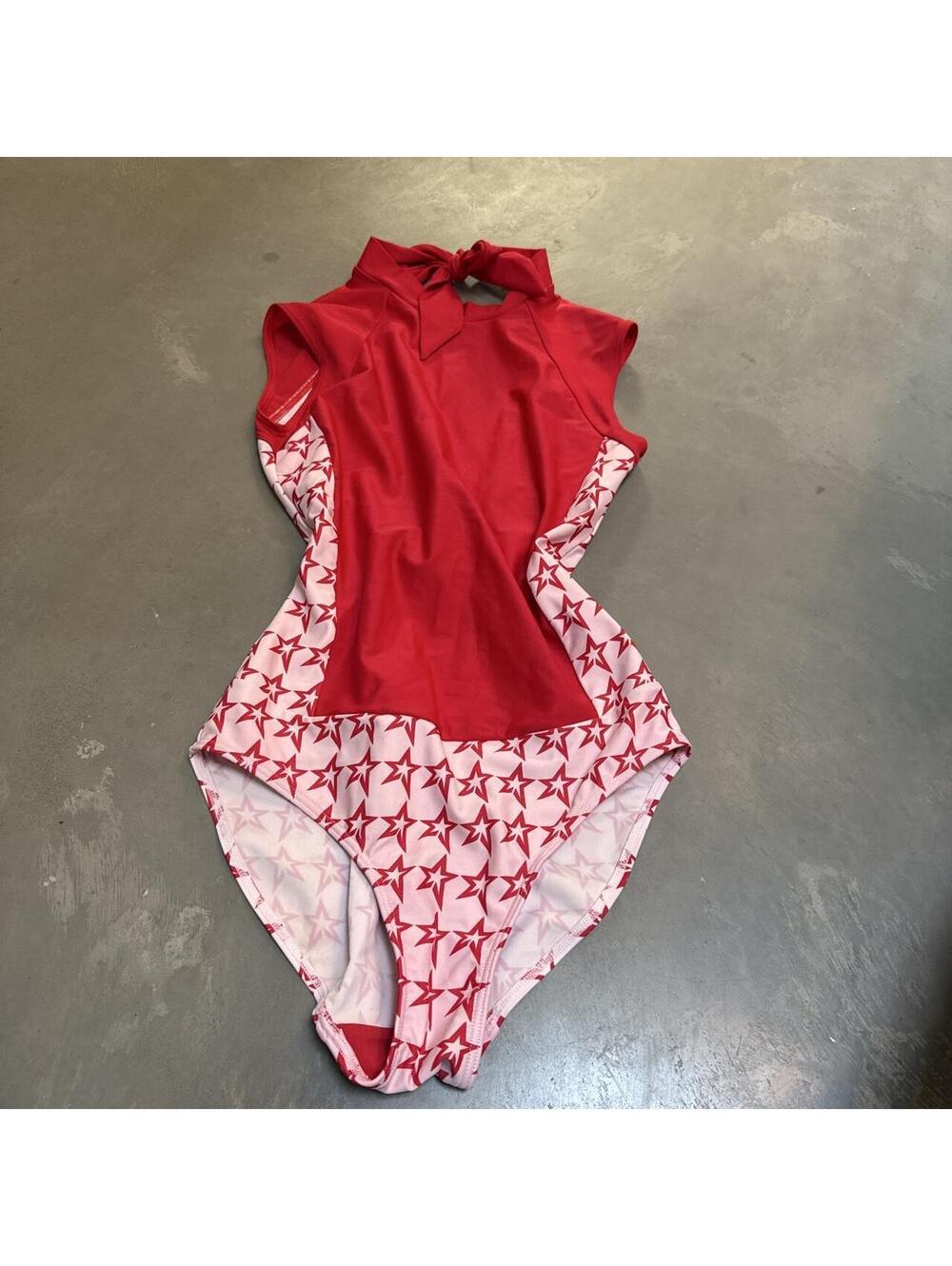 Perfect Moment Women's Red Swimsuit-one-piece